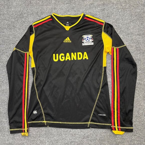 adidas Other - Adidas Uganda Fufa Cranes World Cup Long Sleeve Men's Jersey Size Large